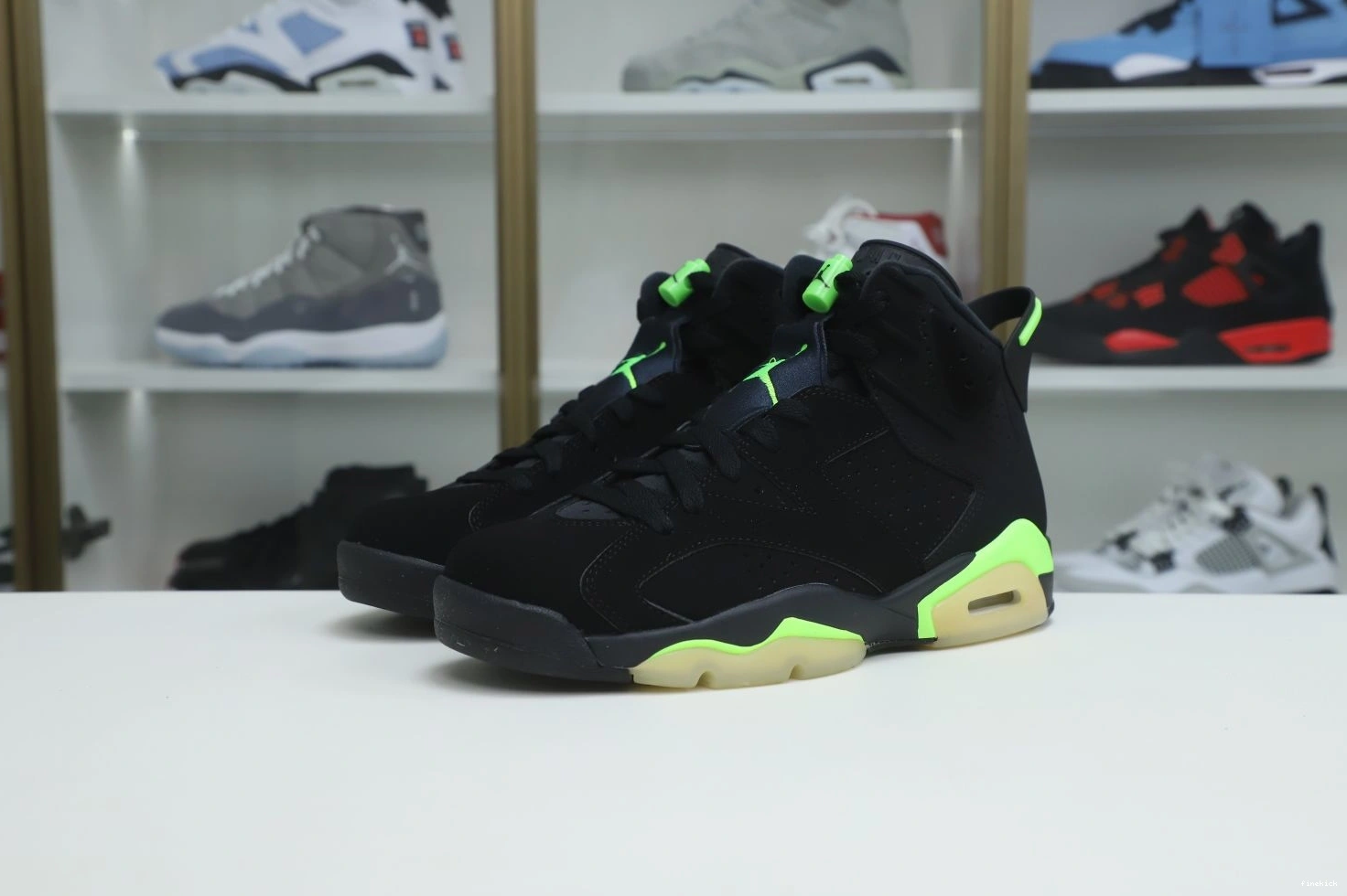 RETRO GREEN' AIR 'ELECTRIC JORDAN 6 0316